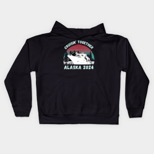 2024 Cruise Season Alaska Kids Hoodie